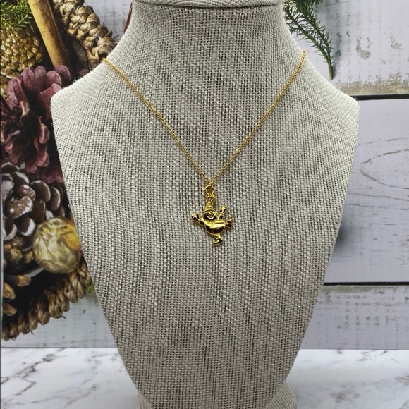 2 for$15 -Christmas charm gold necklace with pendant - Picture 6 of 8